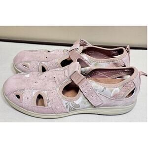 Earth Origins Sneaker EFFIE Dusty Pink Slip on, Walking Sandals, Sz 9.5, NEW